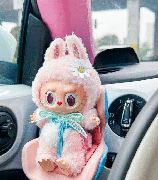 POP MART Labubu MOKOKO Sweet PVC Keychain Doll Pendant - Image 4