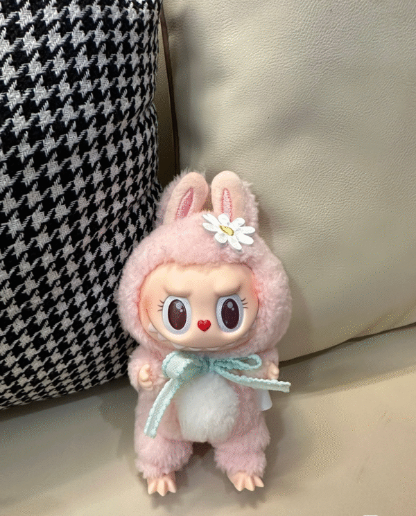 POP MART Labubu MOKOKO Sweet PVC Keychain Doll Pendant - Image 3