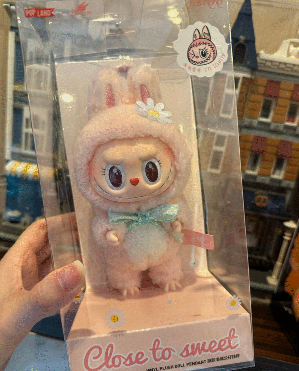 POP MART Labubu MOKOKO Sweet PVC Keychain Doll Pendant - Image 2