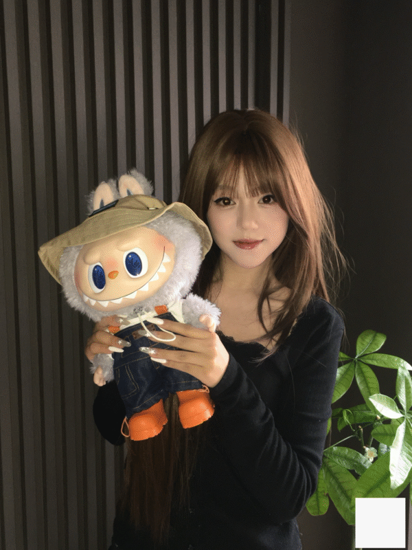 POP MART Labubu Spring Wild At Home PVC 40CM Stuffed Toys - Image 5