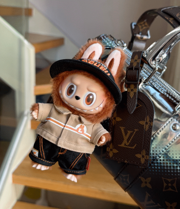 POP MART Labubu Convenience Store PVC Keychain Doll Pendant - Image 3