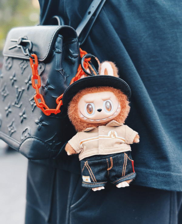 POP MART Labubu Convenience Store PVC Keychain Doll Pendant - Image 2
