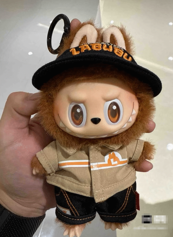POP MART Labubu Convenience Store PVC Keychain Doll Pendant - Image 4