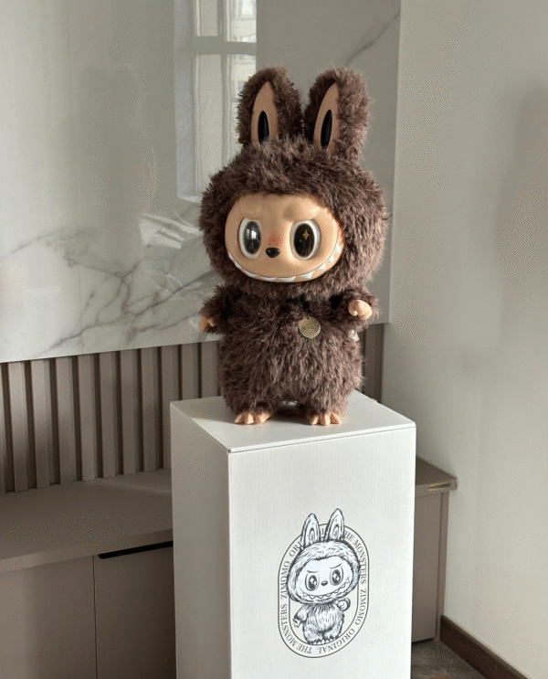 POP MART ZIMOMO Labubu I FOUND YOU PVC 58CM Stuffed Toys - Image 2
