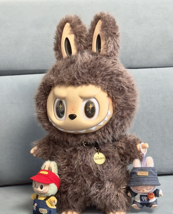 POP MART ZIMOMO Labubu I FOUND YOU PVC 58CM Stuffed Toys - Image 5